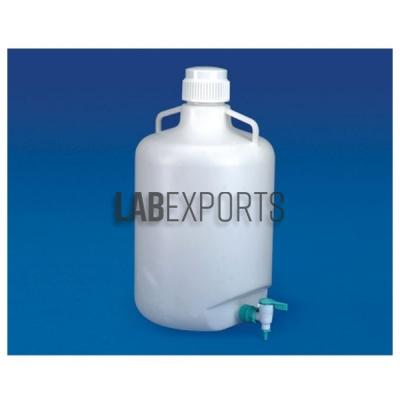 Carboy With Stop Cock