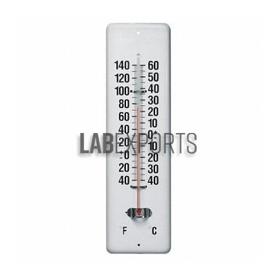 Thermometer Wall, Range -30&deg; to 60&deg;C x 1&deg;C and -20&deg; to 140&deg;F x 2&deg;F
