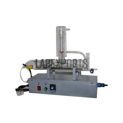 Single Stage Quartz Distillation Apparatus, Horizontal Model