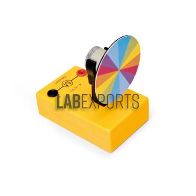 Electric Motor Model with Newton Colour Disc