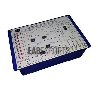 4-Bit Binary Full Adder And Subtractor Electronics Lab Trainers