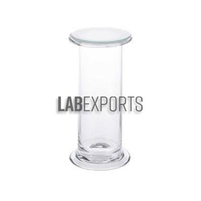 Gas Jar with Lid, Glass