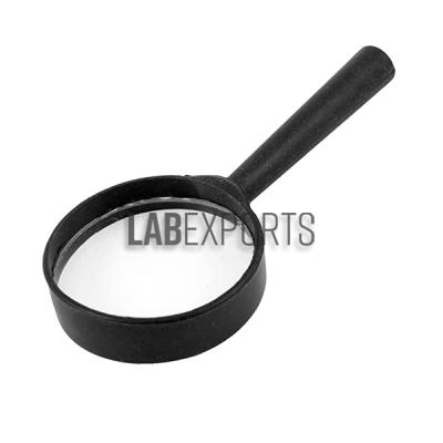 Hand Lens with Black Plastic Case
