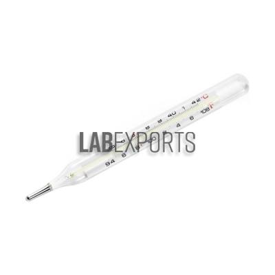 Thermometers Mercury - White Backed, -10 to 50&deg;C