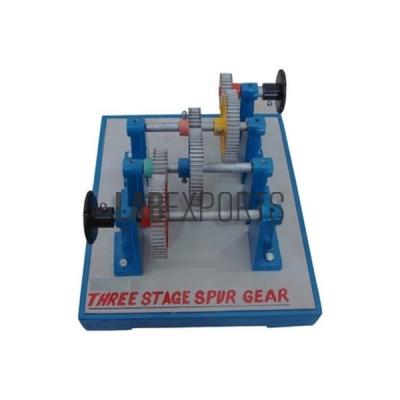 Three Stage Spur Gears