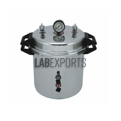 Autoclave, Portable, Aluminium, Pressure Cooker Type (Sterilizer Pressure Type)