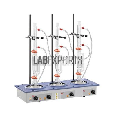 Soxhlet Extraction Apparatus Heating Unit With Glass Parts
