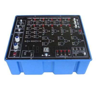 Logic Training Board On Counters and Shift Registers