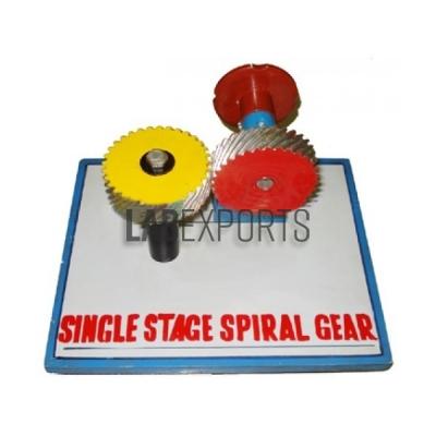 Single Stage Spiral Gears