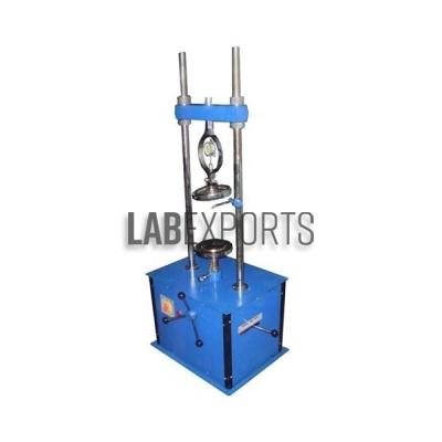 Unconfined Compression Test Apparatus (Spring Type)