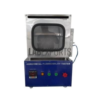 Horizontal Flammability Tester