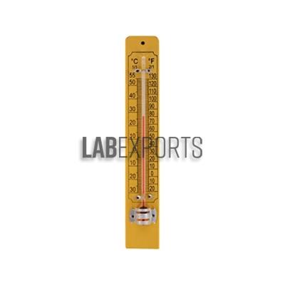 Wall Thermometer Wooden