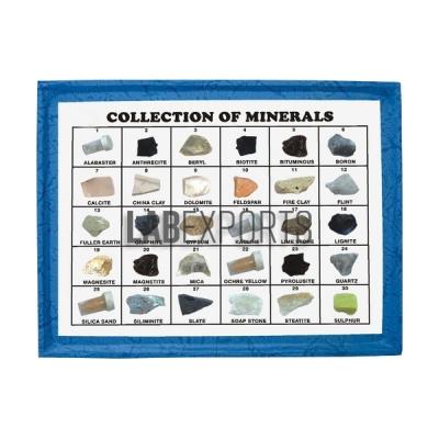 Mineral Set, Collection of 30 Minerals