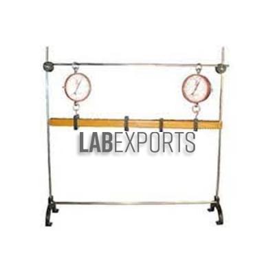 Parallel Forces Apparatus Overhang Beam Type