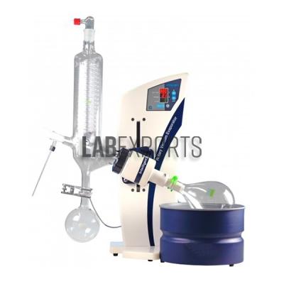 Rotary Vacuum Evaporator, Diagonal Condenser, Thermostatic Temperature Control