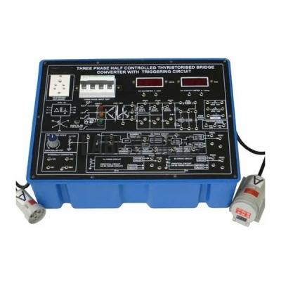3 Phase Half Controlled Thyristorized Bridge Converter - Triggering Circuit