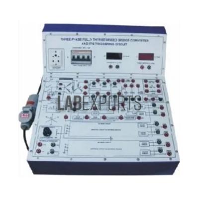 3 Phase Fully Controlled Thyristorized Bridge Converter - Triggering Circuit