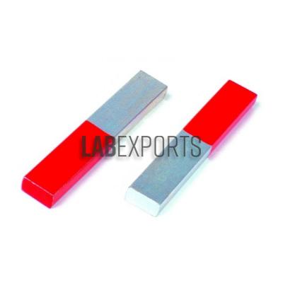 Bar Magnet, Pair, Chrome Steel