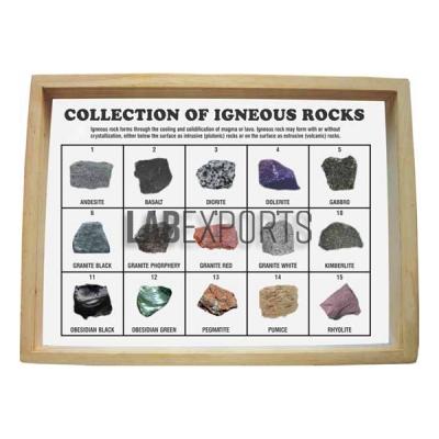 Igneous Rocks Set, Collection of 15 Igneous Rocks