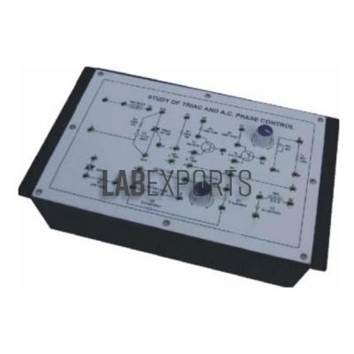 Study Of Triac And A.C. Phase Control Trainer