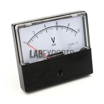 Moving Coil Meter, Rectangular Dial, Front Terminal (Ammeters, Milli-Ammeters, Micro-Ammeters, Voltmeters and Galvanometer)