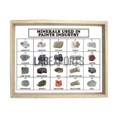 Minerals Used in Paints Industry, Set of 15