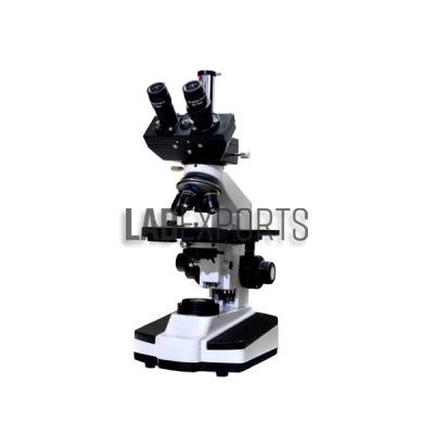 Trinocular Research Microscope, Coaxial Focussing 45