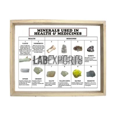 Minerals Used in Health and Medicine, Set of 10