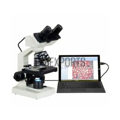 Digital Microscope with Binocular Head & in-built Computing System