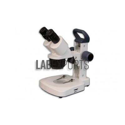 Research Stereo Microscope, with Turret Mount and Dual Illumination