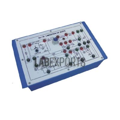 Equipment for Education, Engineering and Vocational Training - DV/DT Limitation of SCRS Trainer
