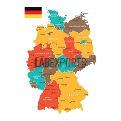 German Print Maps